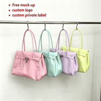 Sac à bandoulière en gelée personnalisé pour femme, grande capacité, simple et polyvalent, sac à main décontracté et tendance