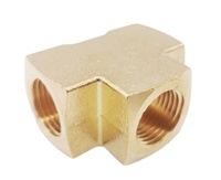 Raccord en T égal forgé femelle haute pression fileté NPT 1/2 pouce pour plomberie