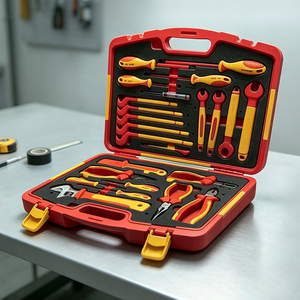 ชุดเครื่องมือช่างไฟฟ้าแบบหุ้มฉนวน VDT-13 24 ชิ้น ชุดเครื่องมือช่าง คีม ชุดอุปกรณ์สำหรับใช้ในบ้าน - Product Image 1