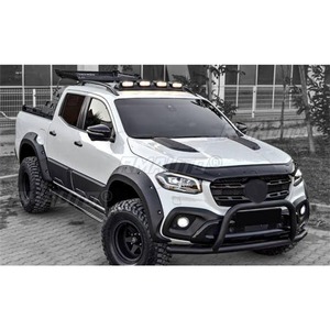 ชุดแต่งขอบล้อรถยนต์ ครอบล้อ ซุ้มล้อ สำหรับรถ Mercedes Benz X-Class Pickup ปี 2018 ขึ้นไป ชุดแต่งคิ้วล้อ ครอบบังโคลน - Product Image 6