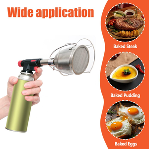 Outdoor <b>Smokeless</b> Barbecue Tool Nozzle Kitchen Igniter Flamethrower Accessories Windproof Lotus Head Barbecue Flamethrower - Product Image 4