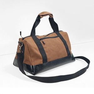 Multi-Compartment Wide Tool Bag, Large Two-Tone Canvas Tote with Convertible Carry Options for DIY & Professional Use - Product Image 3