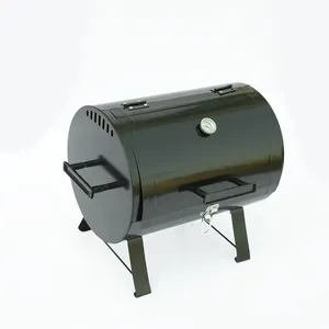 烧烤木炭烧烤机便携式，垂直可调三脚架悬挂韩国野营烧烤出售/