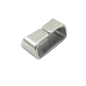 Kemer tokası üreticileri 201 ve 304 paslanmaz çelik cilalı halka boyutları 18mm 20mm 22mm naylon kayış için - Product Image 2