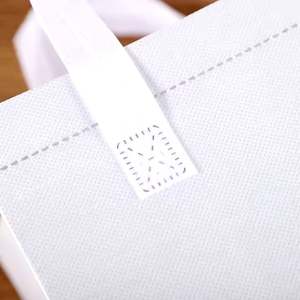 Bolsa de Compras de Tela No Tejida Biodegradable de Alta Calidad con Logotipo Personalizado, Diseño Aislado y Térmico para Uso en Supermercados - Product Image 2