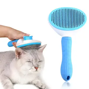 Top vente Pet Peigne Brosse facile Épilation accessoires pour animaux de compagnie produits pour le toilettage des animaux de compagnie Nettoyage enlever les poux chat peigne