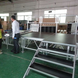 Étape de performance portable d'éclairage de scène modulaire à configuration rapide - Product Image 1