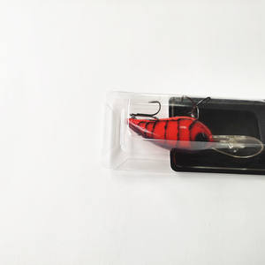 Emballage personnalisé de leurre de <span class=keywords><strong>pêche</strong></span> en plastique blister coulissant à clapet avec carte coulissante - Product Image 2