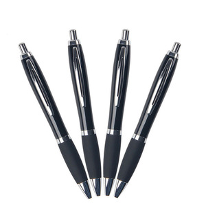 Stylo à bille en métal de luxe personnalisé de haute qualité, largeur d'écriture 1,0 mm, avec logo - Product Image 1