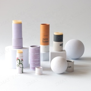 Tubo per balsamo per labbra 5g di cartone kraft organico 100% imballaggi privi di plastica - Product Image 3