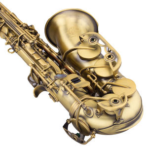 Mat ışık buzlu antik pirinç Finish Alto saksafon pirinç gövde EB ton - Product Image 3