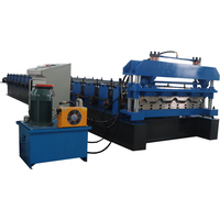 Machine de formage à rouleaux entièrement automatique pour panneaux de toiture standard brésilien TR40/1020