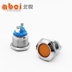 19mm 22mm Voyant LED 6V 12V 24V 110V 220V Étanche Haute Luminosité Signal Indicateur Signal Lampe - Product Image 3