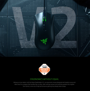 Razer DeathAdder V2 Chuột Chơi Game Chuyên Gia Thuận Tay Phải Tiện Dụng Chuột Có Dây USB 8 Nút Lập Trình DPI 20000 - Product Image 6