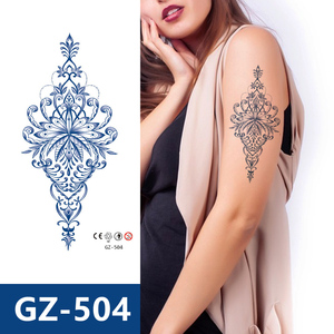 En Stock, último medio <span class=keywords><strong>mes</strong></span> 100%, arte corporal seguro, realista, mujeres, hombres, transferencia <span class=keywords><strong>de</strong></span> agua, tatuaje <span class=keywords><strong>de</strong></span> jugo temporal semipermanente - Product Image 4