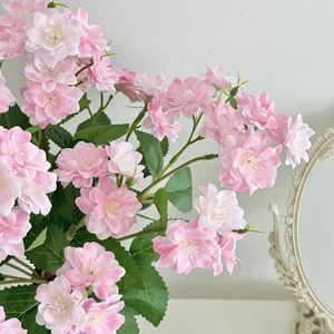 Flores Artificiales de Jazmín de Seda, Alta Simulación, Blancas, Rosas y Moradas, Decoraciones para Bodas y Hogar - Product Image 4