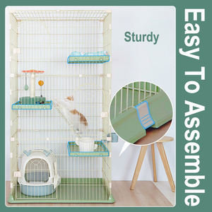 Merci all'ingrosso In magazzino Hoopet gabbia per mobili per gatti Extra Large con porta - Product Image 4