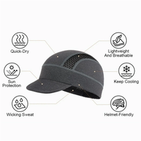 Casquette de baseball d'été en maille respirante à séchage rapide pour le cyclisme, le vélo et le VTT.