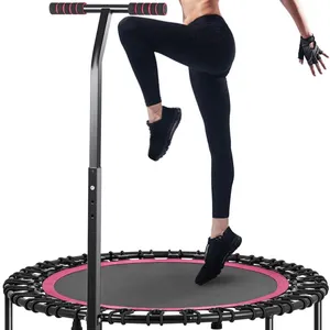 Minitrampolín de Fitness para adultos, 40 ", 440 libras, Bungee rebotador con mango ajustable