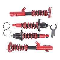 Amortiguadores GO Racing Compatibles con Toyota Corolla E130 2003-2008 Matrix XRS E130 2003-2008 Kit de Reducción de Altura Ajustable