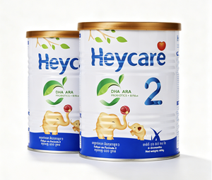 <span class=keywords><strong>Latte</strong></span> <span class=keywords><strong>in</strong></span> <span class=keywords><strong>Polvere</strong></span> Halal Heycare Stage 2 per <span class=keywords><strong>Neonati</strong></span> 6-24 Mesi, Formula Infantile con Alto Contenuto di DHA, ARA e Probiotici, Senza Maltodestrina, 400g - Product Image 1