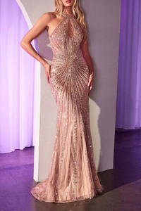Nuovo lusso Sexy paillettes <span class=keywords><strong>abito</strong></span> <span class=keywords><strong>lungo</strong></span> da ballo indossare <span class=keywords><strong>abito</strong></span> da sera <span class=keywords><strong>lungo</strong></span> celebrità laurea - Product Image 4