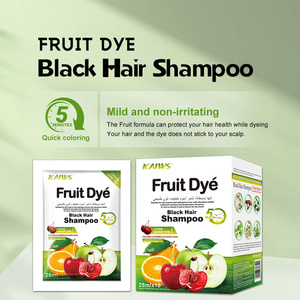KAIWS comodo bustina di mele nero colorante per <span class=keywords><strong>capelli</strong></span> colore Shampoo <span class=keywords><strong>Tinte</strong></span> Cabello colore naturale organico bolla colore nero tinture per <span class=keywords><strong>capelli</strong></span> - Product Image 3