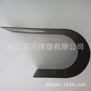 Soporte de manguera de plástico negro para lavado de autos con diseño de orificio para llave, disponible en varios tamaños - Product Image 4