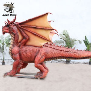 มังกรหุ่นยนต์ตะวันตกขายโดยตรงจากโรงงานในประเทศจีนด้วยไดโนเสาร์คำรามสมจริง - Product Image 2
