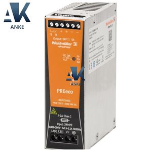 Weidmuller 1469530000 PRO ECO3 120W 24V 5A Alimentation électrique à découpage 24 V - Product Image 1