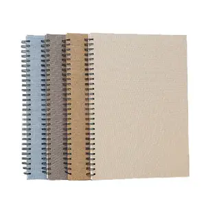 Wholesale A5 Hardbound Linen Texture Journal Notebook for Writing