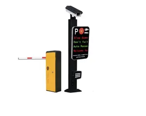 Intelligent Parking Barrier With Automatic Gate License Plate Camera For Smart Parking System