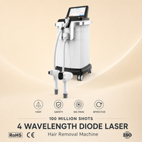 Machine d'épilation au laser à diode 808nm 1000W, refroidissement rapide par glace, indolore, permanente, pour hommes, femmes, usage en salon