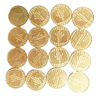 Jetons de jeu d'arcade en métal personnalisés à prix d'usine, en acier inoxydable et laiton, avec marquage anglais, espagnol, japonais, jetons intelligents pour jeux d'arcade
