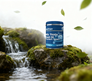 Tabletas de Aceite de Semilla de Cardo Mariano y Jengibre, Suplemento Dietético Natural para Adultos, Mejora la Inmunidad, Aclara la Piel, 60 Unidades, Dosis Diaria - Product Image 6