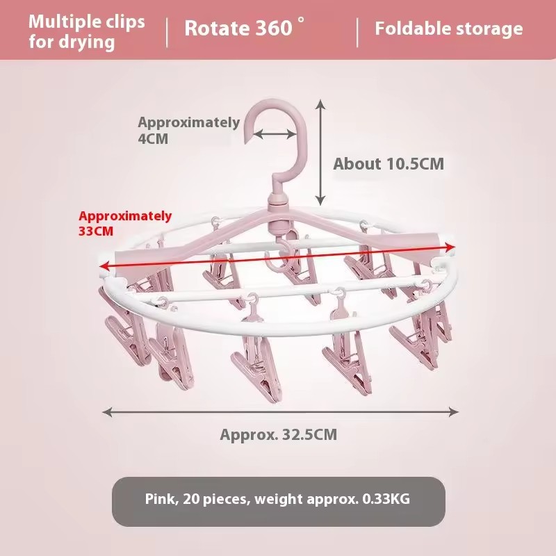 20 clip Pink