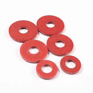 Arandelas <span class=keywords><strong>de</strong></span> Fibra <span class=keywords><strong>de</strong></span> Papel <span class=keywords><strong>de</strong></span> Acero <span class=keywords><strong>Rojo</strong></span> Duraderas para Sellado Mecánico y <span class=keywords><strong>de</strong></span> Plomería - Product Image 4