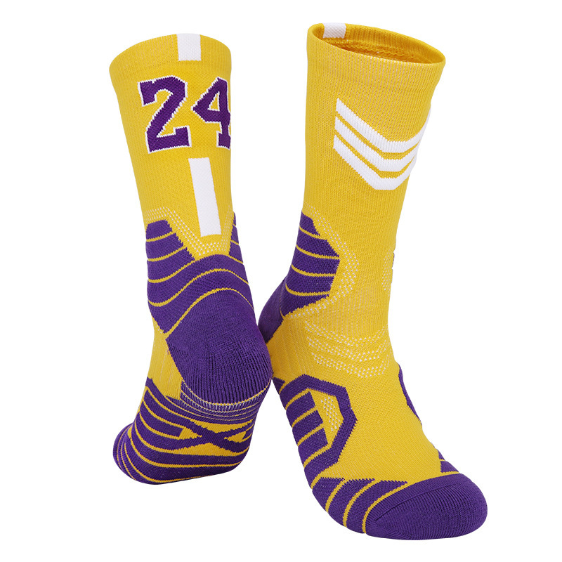 Lakers-yellow and white no. 24