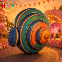 Costume de coquille d'escargot gonflable géant portable pour défilé de carnaval, accessoire de performance, usage commercial extérieur
