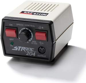 Super dentale elettrico micromotore forte 204 + 102L rettificatrice 35000RPM CE certificata per unghie/gemma/smeraldo/legno/gioielli - Product Image 2