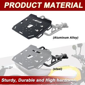 Waximoto adatto per <span class=keywords><strong>DUCATI</strong></span> SCRAMBLER 800 sessanta Aftermarket in alluminio portabagagli Cargo custodia superiore portapacchi supporto staffa - Product Image 6