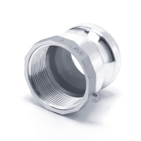Raccord de tuyau d'accouplement IBC connecteur rapide raccord de bouche d'incendie en aluminium Standard Type A raccord camlock adaptateur rapide IBC