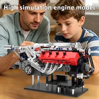 Kaiyu K96257 2026 Nuevo Modelo de Motor V8 MOC, Bloques de Construcción Mecánicos para Armar, Juguetes para Niños y Adultos, Regalos, 951 Piezas