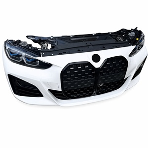 Conjunto de Parachoques Delantero Original Usado para <span class=keywords><strong>BMW</strong></span> <span class=keywords><strong>Serie</strong></span> <span class=keywords><strong>4</strong></span> G22 <span class=keywords><strong>Gran</strong></span> Coupé <span class=keywords><strong>430i</strong></span> 440i, Ensamblaje Completo de la Parte Delantera OEM G26 - Product Image 2
