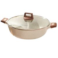 Marmite Mandarin Duck Grande Capacité 28cm 32cm, Antiadhésive Monobloc Double Saveur, Compatible Induction, en Métal