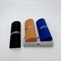 Boîte de lunettes de soleil en cuir PU de haute qualité Logo personnalisé et couleur populaire Vente en gros directe d'usine Étuis et sacs pour lunettes