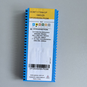 Insertos de Torneado Rómbicos de Carburo de Tungsteno DCMT11T304-GP GM3225 HRC40-60 para Corte de Acero y Hierro Fundido con Recubrimiento PVD en Tornos CNC - Product Image 3