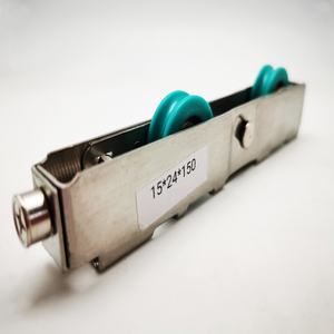 Rollen <span class=keywords><strong>Glass</strong></span> chiebe fenster Hardware Passend für Edelstahl Fenster Riemens cheibe Schlitz räder U Nut Schienen tür rolle - Product Image 3