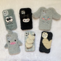 Coques de sortie pour iPhone vente en gros, rose bleu vert blanc violet orange fourrure, sables mouvants, cuir, anti-rayures, couverture iPhone