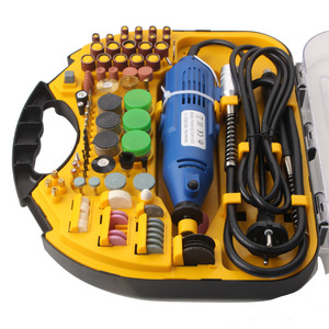 L-HT217 211 pièces Mini meuleuse électrique <span class=keywords><strong>Dremel</strong></span> stylo de gravure bricolage vitesse Variable 12W - Product Image 5
